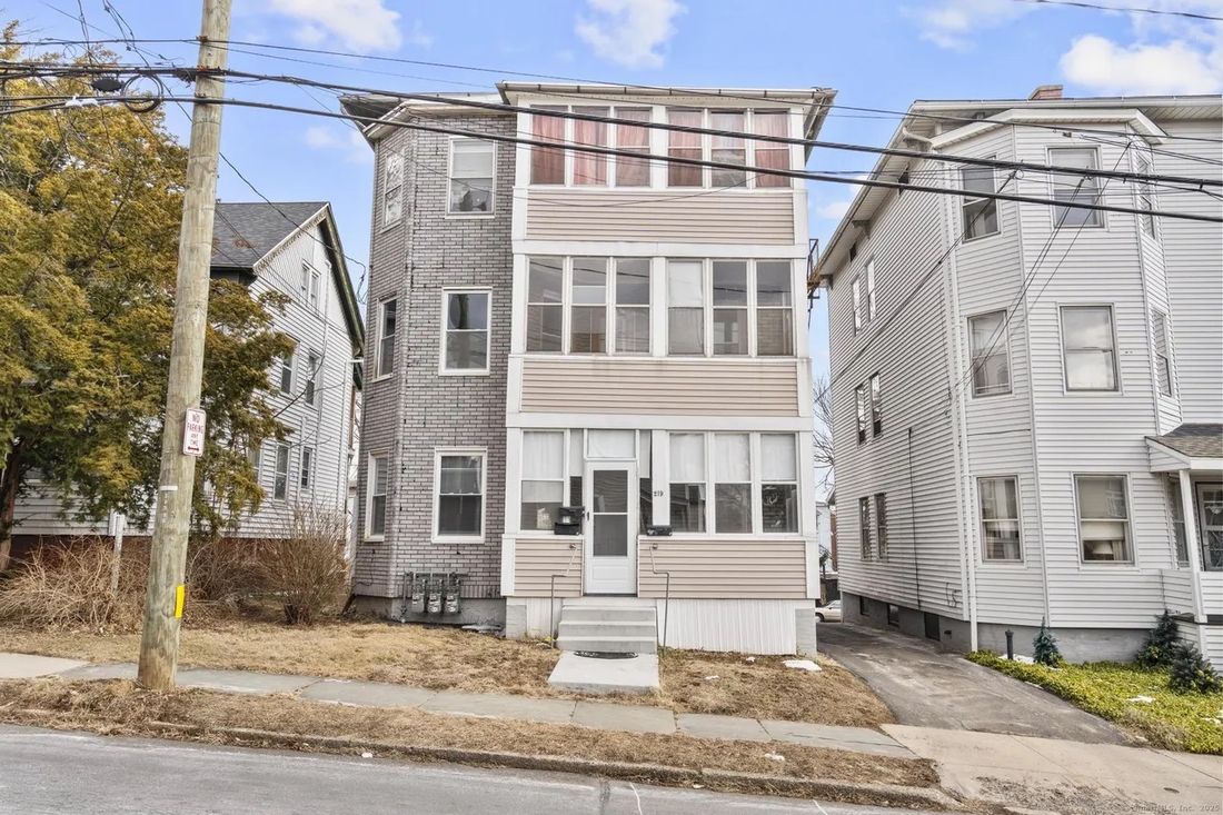Three-unit multi-family in New Britain, CT purchased with a tenant in place